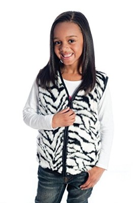 Fun-and-Functions-X-Large-Zebra-Fur-weighted-vest-0-0