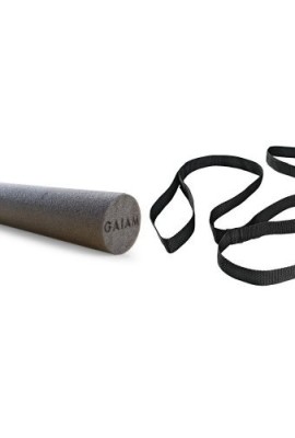 Gaiam-Restore-Total-Body-Foam-Roller-with-DVD-36-Inch-with-Stretch-Strap-0