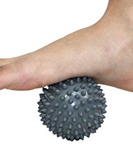 High-Density-Spiky-Massage-Ball-Silver-0-1