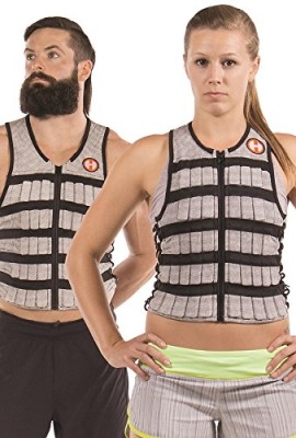 Hyperwear-Hyper-Vest-PRO-Unisex-10-Pound-Adjustable-Weighted-Vest-for-Fitness-Workouts-X-Large-Grey-0-0