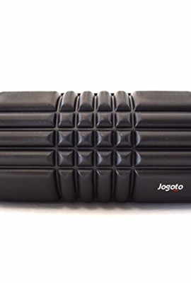 JOGOTO-13-Professional-Grade-High-Density-Foam-Roller-Unique-2-in-1-Trigger-Point-Design-Deep-Tissue-Massages-Soothes-Refreshes-and-Invigorates-Black-0