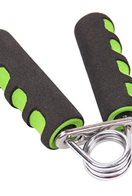 KYLIN-SPORT-Foam-Handle-Hand-Gripper-Grips-Arm-Muscle-Builder-Wrist-Strengthener-with-Blackgreen-0-0