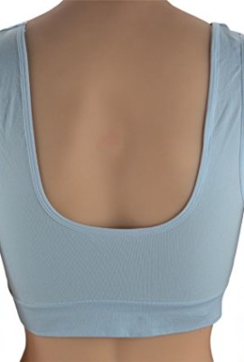 Leisure-and-Sleep-Mode-Womens-Freedom-Seamless-Racerback-Sports-Bra-blue-XXL-0-1