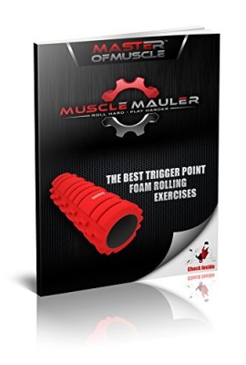 Master-of-Muscle-Foam-Roller-For-Muscle-Massage-with-Ebook-Instructions-Red13-Inch-0-0