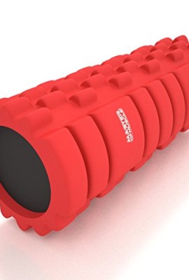 Master-of-Muscle-Foam-Roller-For-Muscle-Massage-with-Ebook-Instructions-Red13-Inch-0