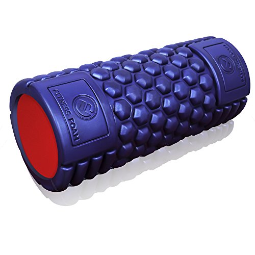 Muscle Foam Roller Revolutionary Textured Grid Exercises And Massages Muscles Super High Density