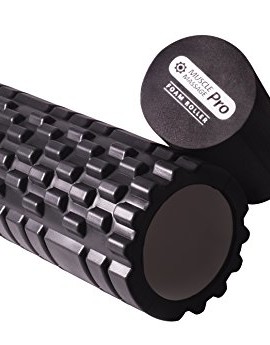 Muscle-Massage-Pro-2-In-1-Foam-Roller-Doctor-Recommended-Foam-Roller-With-Revolutionary-Design-For-Rapid-Lasting-Pain-Relief-And-Superior-Recovery-Black-0