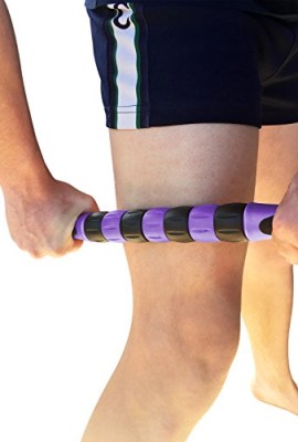 Muscle-Roller-Massage-Stick-16-Get-Instant-Relief-from-Cramping-Tightness-and-Soreness-in-the-Legs-after-Exercise-This-is-the-Smaller-Version-of-our-1-Best-Seller-0-3