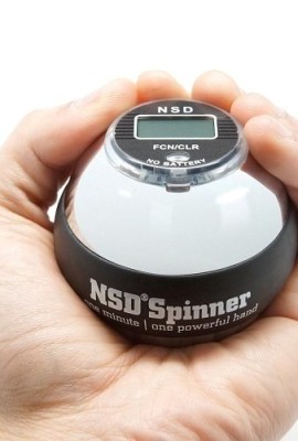 NSD-Power-Winners-Precision-Sterling-Spinner-Gyroscopic-Wrist-and-Forearm-Exerciser-with-Digital-Speedometer-and-Heavyweight-Zinc-Rotor-and-Stainless-Steel-Shell-0