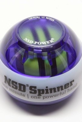 NSD-Roll-N-Spin-Rainbow-Lit-AutoStart-Spinner-Gyroscopic-Wrist-and-Forearm-Exerciser-with-AutoStart-and-Multi-Lit-LED-Purple-0-1