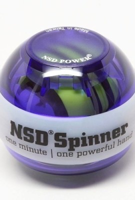 NSD-Roll-N-Spin-Rainbow-Lit-AutoStart-Spinner-Gyroscopic-Wrist-and-Forearm-Exerciser-with-AutoStart-and-Multi-Lit-LED-Purple-0-8