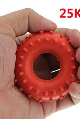 New-25KG-Rubber-Ring-Grip-Hand-Gripper-Device-Strength-Red-0