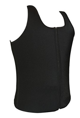 NonEcho-Mens-Body-Training-Tank-Top-Sporty-Latex-Corset-Shaper-Vest-0-1