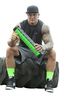 Recoveroller-Extreme-High-Density-Deep-Tissue-Massage-Foam-Roller-for-Advanced-Self-myofascial-Release-and-Trigger-Point-Therapy-Used-By-Professional-Athletes-Blackneon-Green-0-2