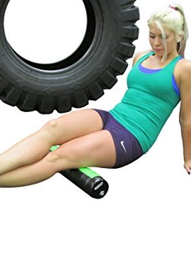 Recoveroller-Extreme-High-Density-Deep-Tissue-Massage-Foam-Roller-for-Advanced-Self-myofascial-Release-and-Trigger-Point-Therapy-Used-By-Professional-Athletes-Blackneon-Green-0-4