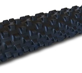 Rumble-Roller-Full-Size-Extra-Firm-Black-Textured-Muscle-Foam-Roller-Manipulates-Soft-Tissue-Like-A-Massage-Therapist-31-Inches-0