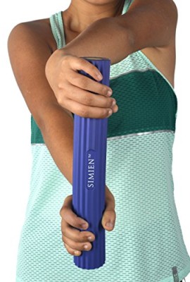 SIMIEN-Rubber-Flex-Bar-All-Resistance-Levels-In-One-Tennis-Elbow-Golfers-Elbow-Elbow-Tendonitis-Pain-Relief-Therapy-Strengthen-Grip-Hand-Wrist-Forearm-Elbow-Shoulder-Two-BONUS-eBooks-0