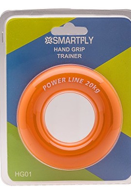 SMARTFLY-Six-Colors-Silicon-Ring-Hand-Grip-Trainer-for-Forearm-Hand-and-Finger-Strength-Extension-Crushing-Pinch-Grip-Training-Orange20kg-0-1