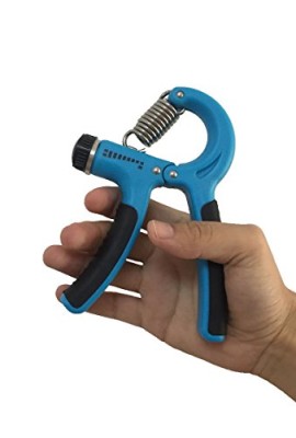 Sfoothome-Grip-Strengthener-Hand-Exerciser-for-Increasing-Hand-Wrist-Forearm-and-Finger-Strength-Adjustable-Resistance-Range-22-to-88-Lbs-10-40-Kg-Blue-0-5