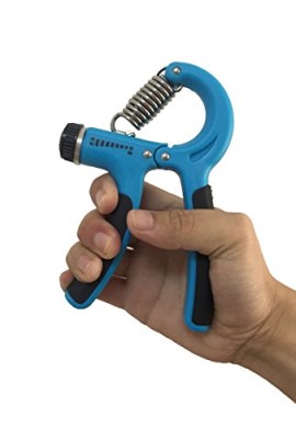 Sfoothome-Grip-Strengthener-Hand-Exerciser-for-Increasing-Hand-Wrist-Forearm-and-Finger-Strength-Adjustable-Resistance-Range-22-to-88-Lbs-10-40-Kg-Blue-0-6