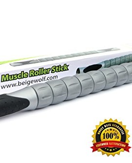 The-BeigeWolf-Best-Muscle-Roller-Stick-18-for-Athletes-Massage-Stick-Body-Roller-Deep-Tissue-Massage-Put-an-End-to-Muscle-Pain-and-Muscle-Spasms-0-0