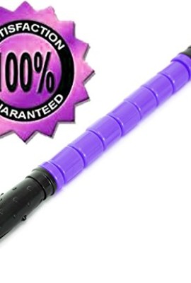 The-Massager-Stick-Massage-Roller-Better-Than-Foam-Roller-Deep-Tissue-Natural-Muscle-Recovery-Trigger-Point-Relief-Of-Myofascial-Soreness-No-Flex-Perfect-Pressure-Guaranteed-Purple-0-3