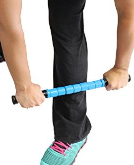 The-Muscle-Stick-18-Only-Adjustable-Handle-Massage-Roller-Better-Than-Foam-Roller-Best-Deep-Tissue-Trigger-Point-Relief-Of-Myofascial-Soreness-No-Flex-Perfect-Pressure-Guaranteed-Blue-0-6