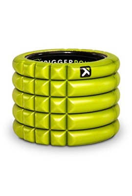 TriggerPoint-GRID-Foam-Roller-with-Free-Online-Instructional-Videos-Mini-4-inch-Lime-0