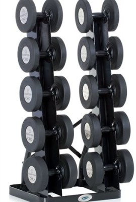 Vertical-Twin-Tower-5-Pair-Rack-Hold-Any-Style-Dumbbell-0