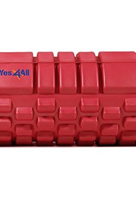 Yes4All-Red-Solid-Core-AP-Roller-12-x-5-Deep-Tissue-Massage-II-1B6YZ-0-1