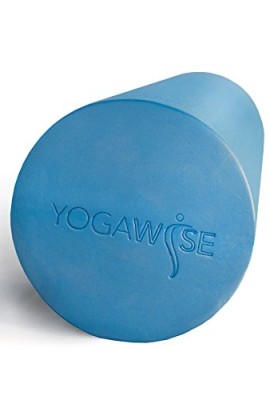 YogaWise-Solid-Foam-Roller-Blue-0-1