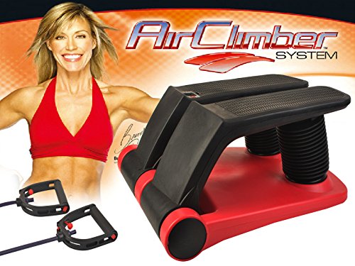 Air Stepper Climber Exercise Fitness Thigh Machine W DVD Resistant