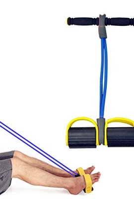 Antaprcis-Fitness-Leg-Step-Spring-Exerciser-with-Handle-Resistance-Band-Gym-Equipment-Blue-0-6