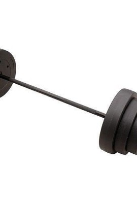 Barbell-Weights-Set-for-Home-Gym-100-Lb-1-Inch-Adjustable-Vinyl-Weight-Bar-for-Lifting-Full-Body-Workout-Fitness-Exercise-0-0