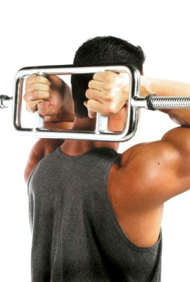 CAP-Barbell-Standard-1-inch-Threaded-Tricep-Bar-with-Collars-34-inches-0-0