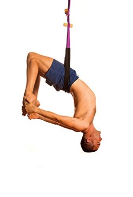 FlyHighYoga-Hanging-Belt-Pink-Yoga-SwingSlingInversion-Tool-Aerial-Yoga-Antigravity-TRX-Trapeeze-0-0