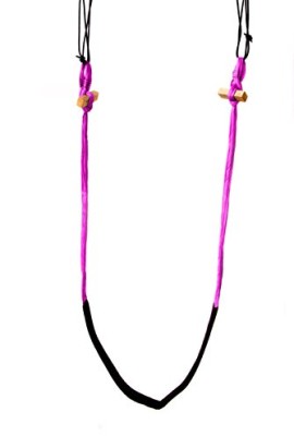 FlyHighYoga-Hanging-Belt-Pink-Yoga-SwingSlingInversion-Tool-Aerial-Yoga-Antigravity-TRX-Trapeeze-0-2