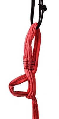 FlyHighYoga-Hanging-Belt-Red-Educational-DVD-Yoga-SwingSlingInversion-Tool-Aerial-Yoga-Antigravity-TRX-Trapeeze-0-5