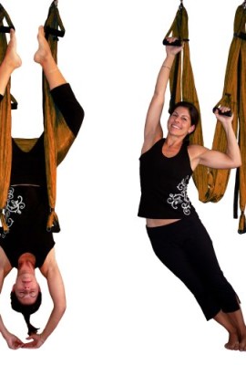 Inversion-Sling-Yoga-Swing-Golden-Orange-0-2