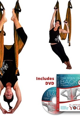 Inversion-Sling-Yoga-Swing-Golden-Orange-0