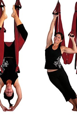 Inversion-Sling-Yoga-Swing-Maroon-Yoga-Back-DVD-0-0