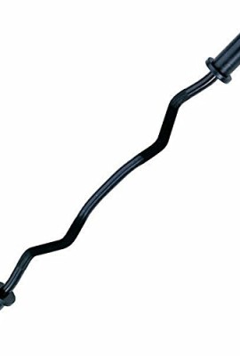 Olympic-Curl-Bar-47-60-72-Black-or-Chrome-Heavy-Duty-47-Black-0