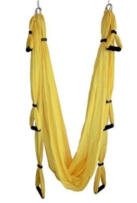 Omitree-Deluxe-660-Lb-Decompression-Inversion-Therapy-Yoga-Swing-Aerial-Hammock-Flying-Yoga-Strap-Yellow-by-Omitree-0