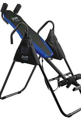 Pure-Fitness-Deluxe-Inversion-Table-BlueBlack-0