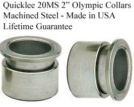 Quicklee-20MS-Machined-Steel-2-Olympic-Collars-Lifetime-Guarantee-Made-in-USA-0