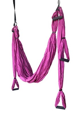 Wing-Yoga-Swing-Inversion-Swing-with-Daisy-Chain-Burgundy-0-0