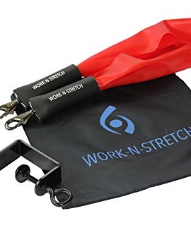 Work-N-Stretch-Products-Resistance-Band-Level-2-with-Desk-Clamps-Exercise-Chart-and-Resistance-Band-Carrying-Case-0