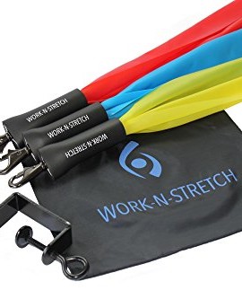 Work-N-Stretch-Products-Resistance-Band-Set-with-Desk-Clamps-Exercise-Chart-and-Resistance-Band-Carrying-Case-0