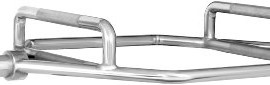 XMark-Chrome-Olympic-Shrug-Bar-with-Raised-Handles-XM-3686-0